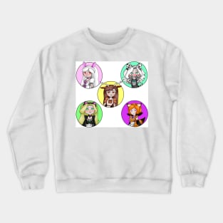 little animal maids Crewneck Sweatshirt